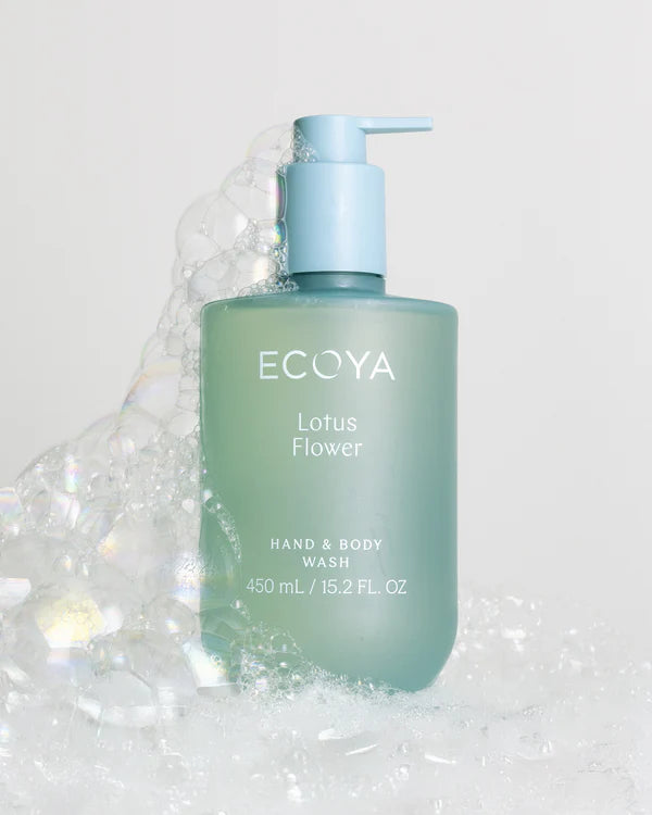 ECOYA Lotus Flower Hand & Body Wash 450ml