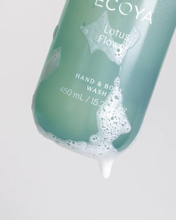ECOYA Lotus Flower Hand & Body Wash 450ml