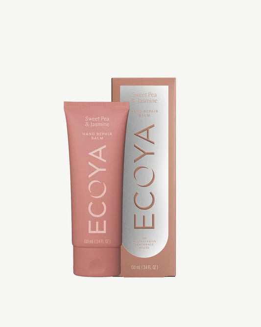 ECOYA Hand Repair Balm 100ml - Sweet Pea & Jasmine
