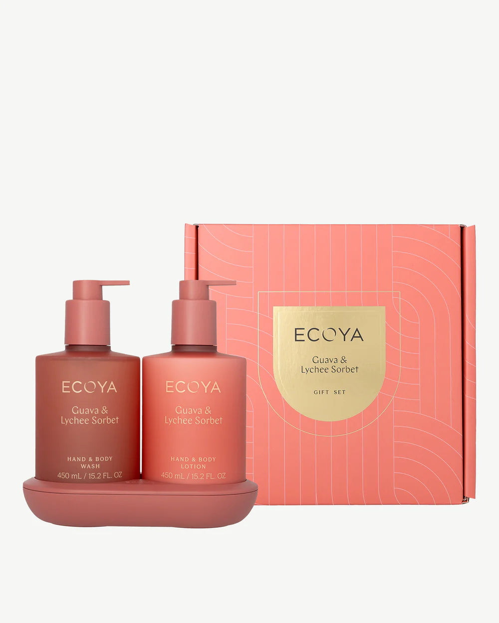 ECOYA Guava & Lychee Sorbet Bathroom Edit