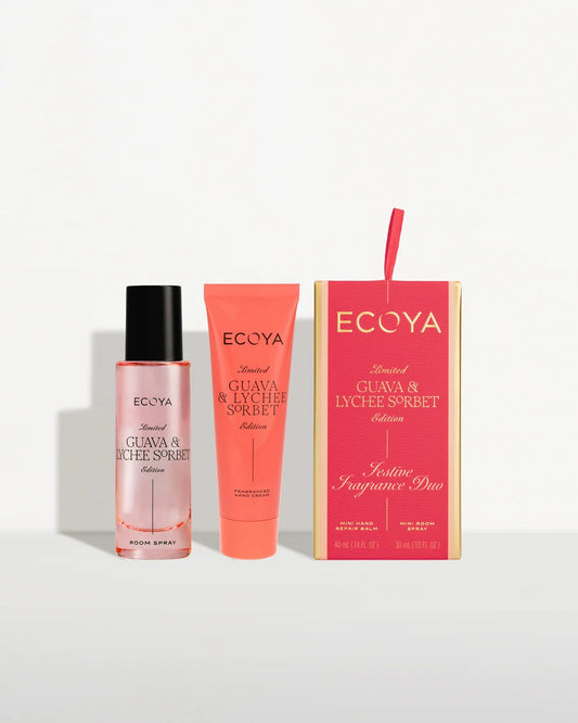 ECOYA Festive Fragrance Duo - Guava & Lychee