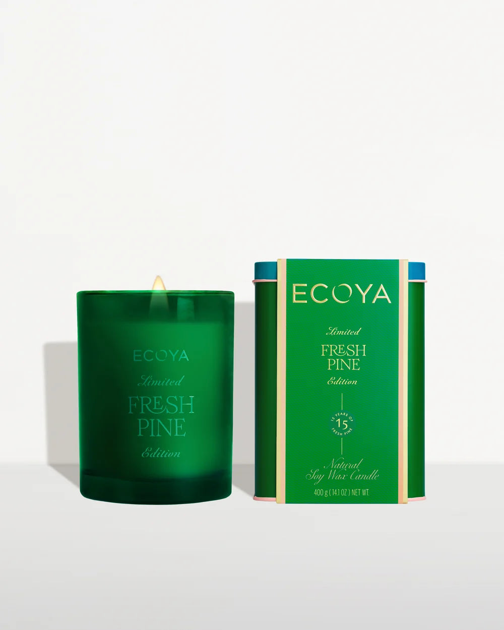 ECOYA Madison Candle 400gm - Fresh Pine