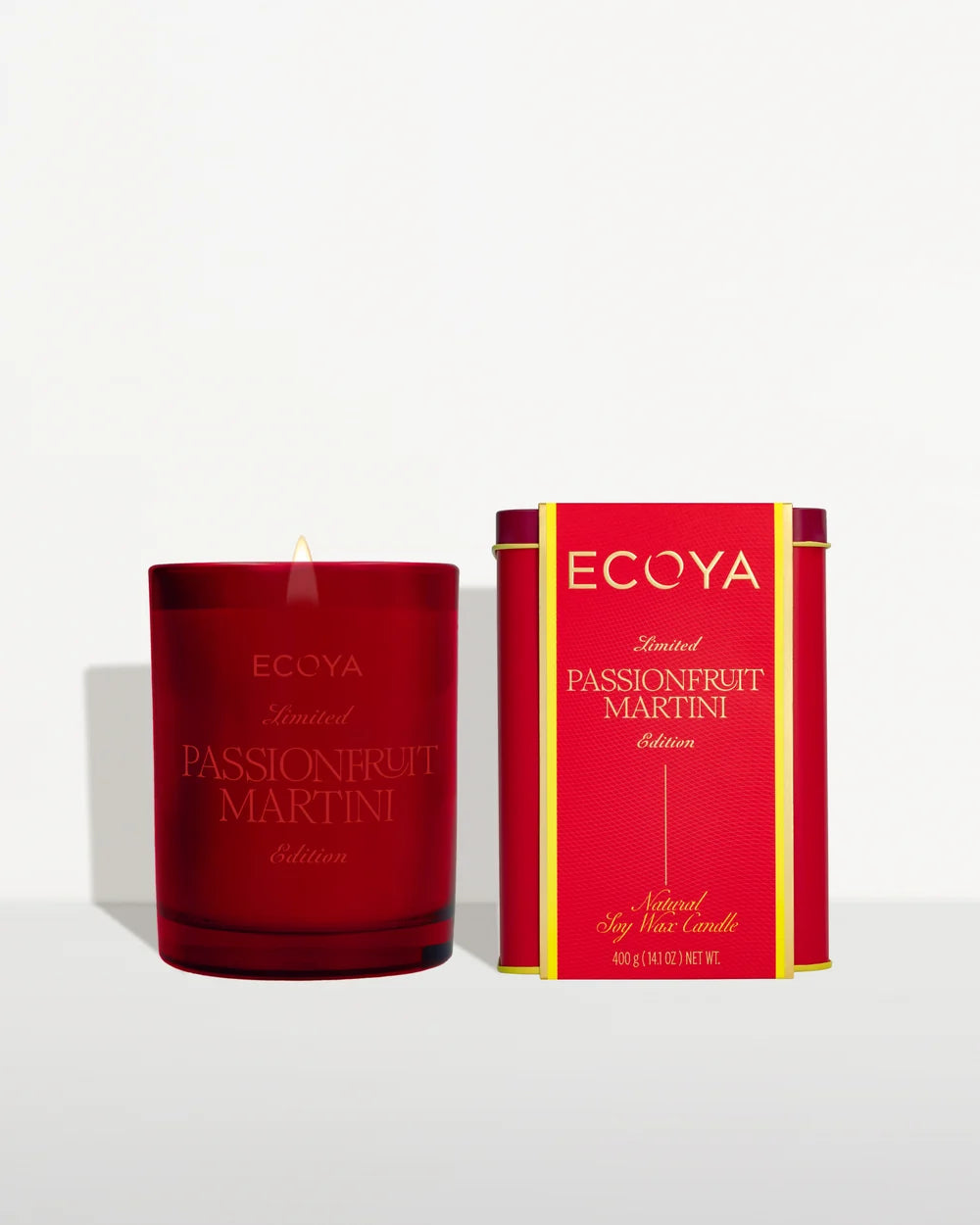 ECOYA Madison Candle 400gm - Passionfruit Martini