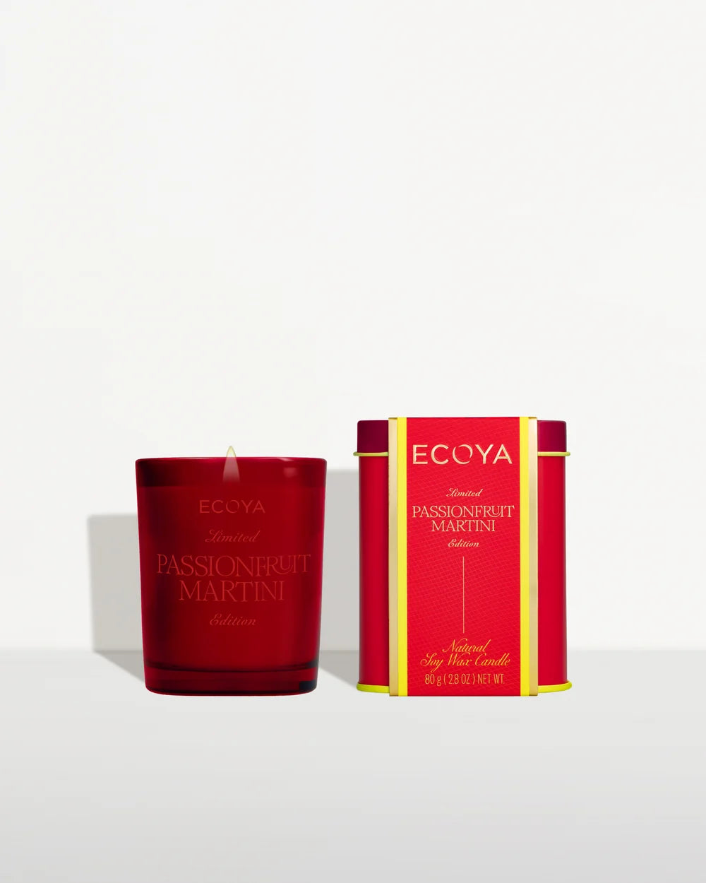 ECOYA Mini Maddison Candle 80gm - Passionfruit Martini