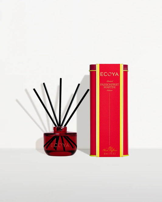 ECOYA Mini Reed Diffuser 50ml - Passionfruit Martini