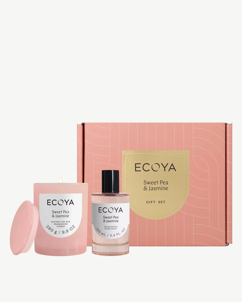 ECOYA Double Act Gift Set - Sweet Pea & Jasmine