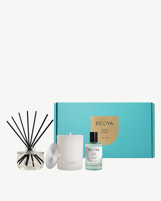 ECOYA Luxe Edit Gift Set - Lotus Flower
