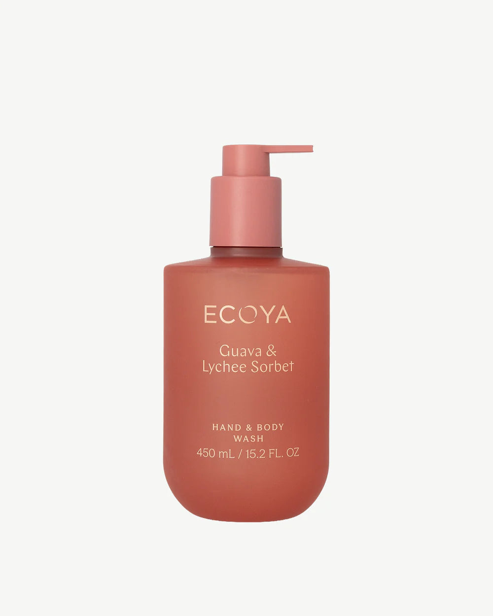 ECOYA Guava & Lychee Sorbet Hand & Body Wash 450ml
