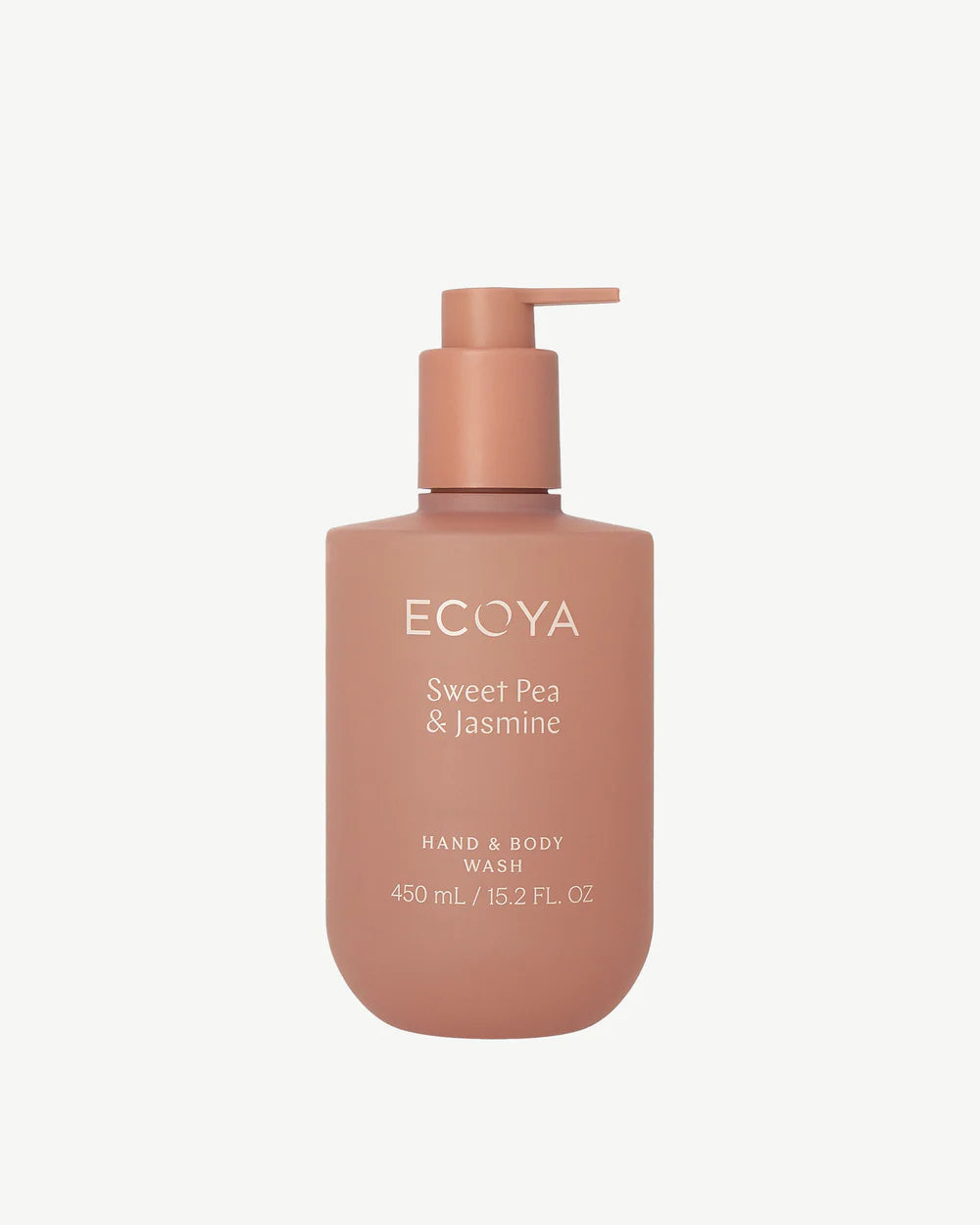 ECOYA Sweet Pea & Jasmine Hand & Body Wash 450ml