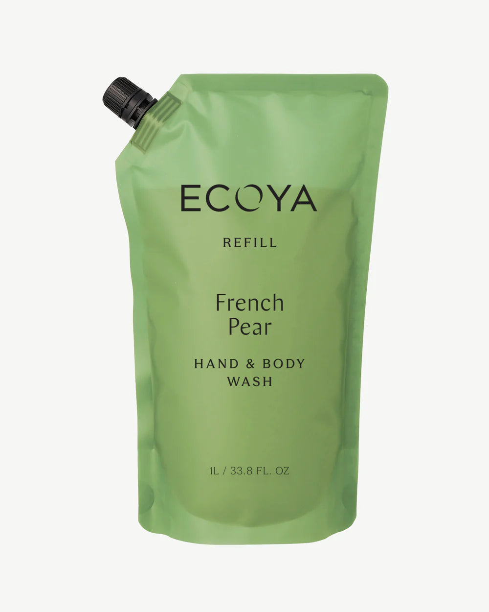 ECOYA French Pear Hand & Body Wash Refill 1Ltr