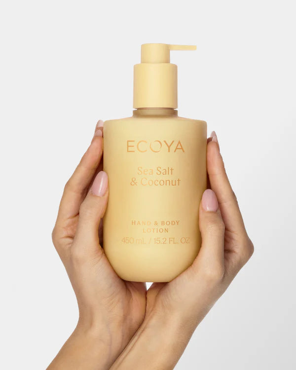 ECOYA Seasalt & Coconut Hand & Body Lotion 450ml