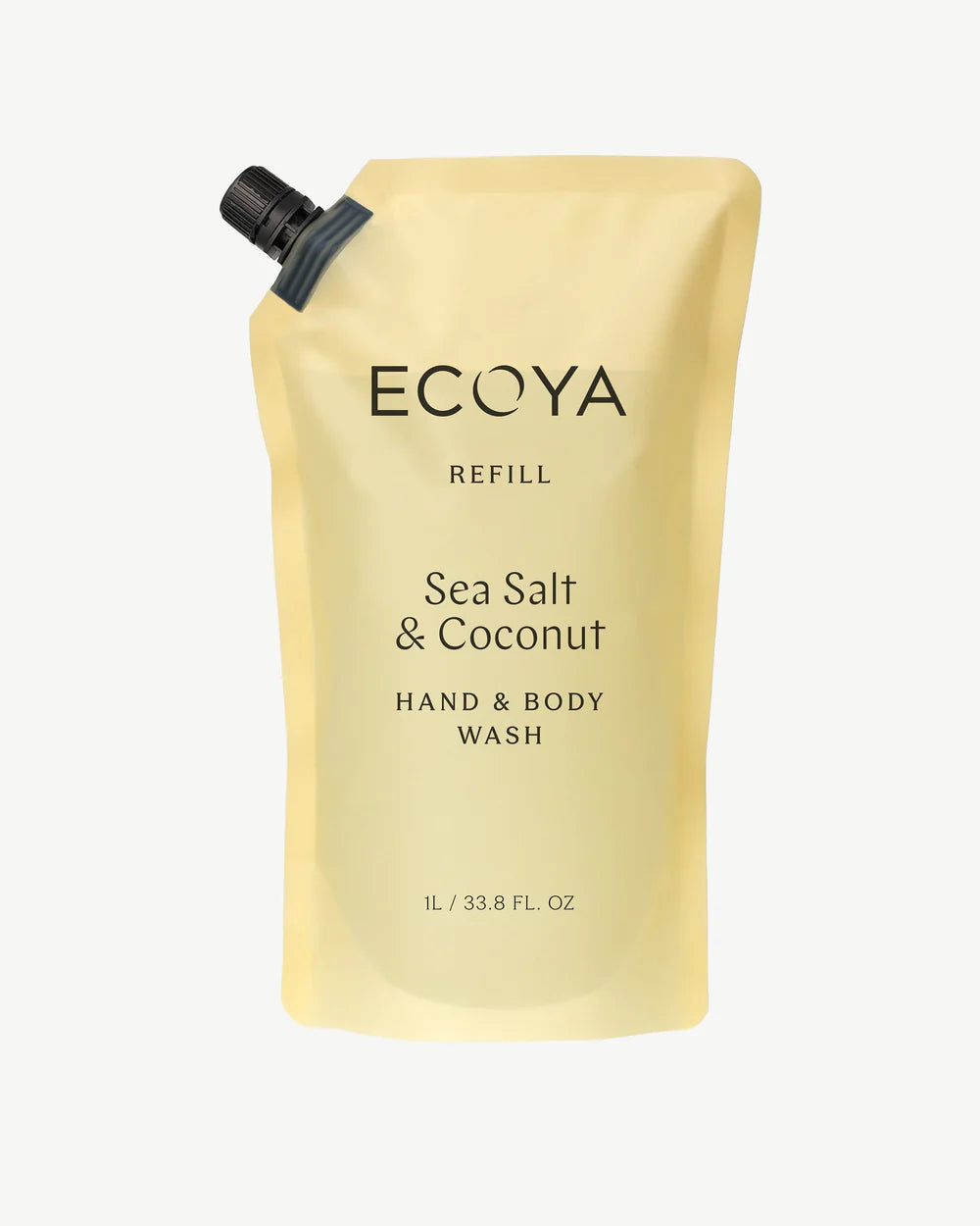 ECOYA Seasalt & Coconut Hand & Body Wash Refill 1ltr