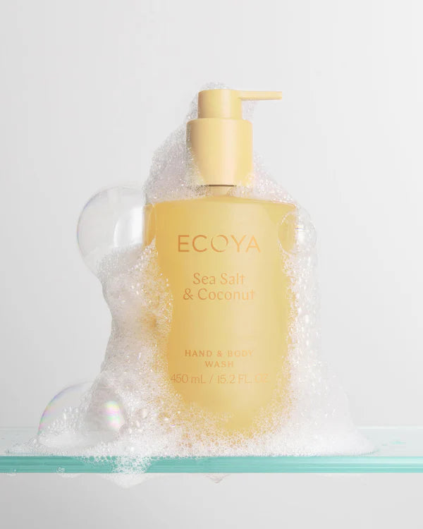ECOYA Seasalt & Coconut Hand & Body Wash 450ml
