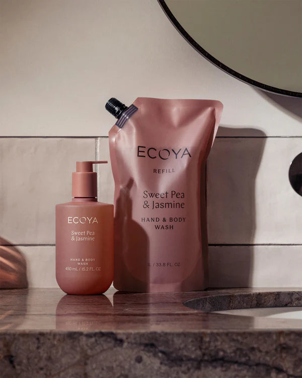 ECOYA Guava & Lychee Sorbet Hand & Body Wash 450ml