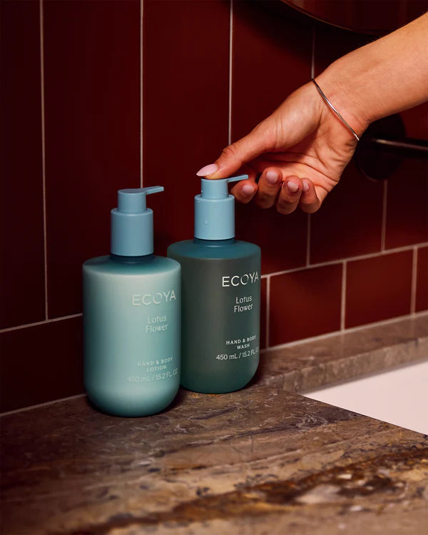 ECOYA Lotus Flower Hand & Body Wash 450ml