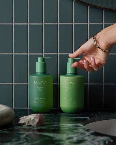 ECOYA French Pear Hand & Body Wash 450ml