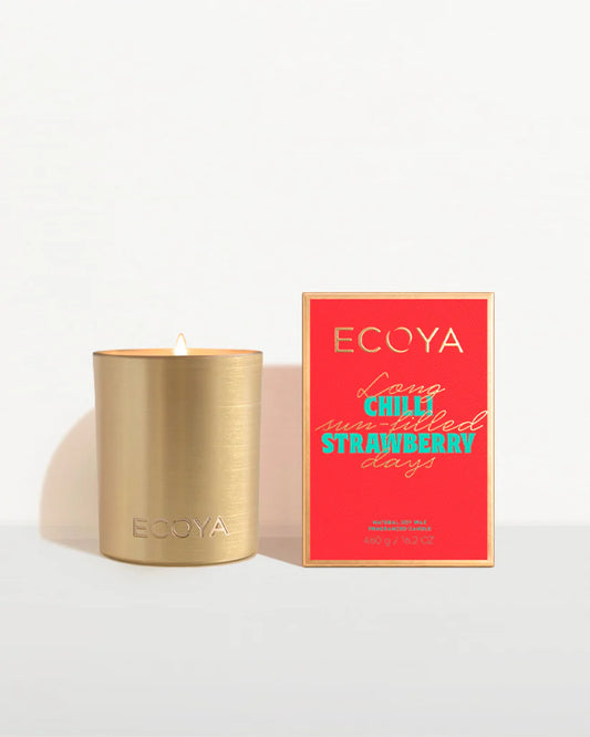 ECOYA Goldie Candle - Chili Strawberry