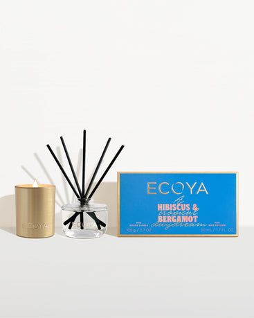 ECOYA Mini Gift Set - Hibiscus & Bergamot