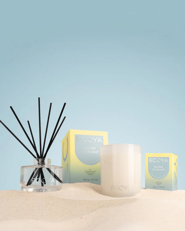 ECOYA Seasalt & Coconut Madison Candle 400gm