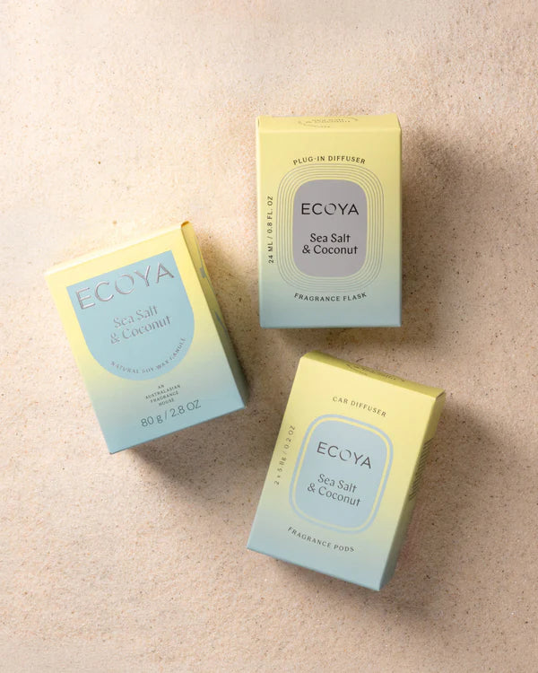 ECOYA Seasalt & Coconut Mini Madison Candle 80gm