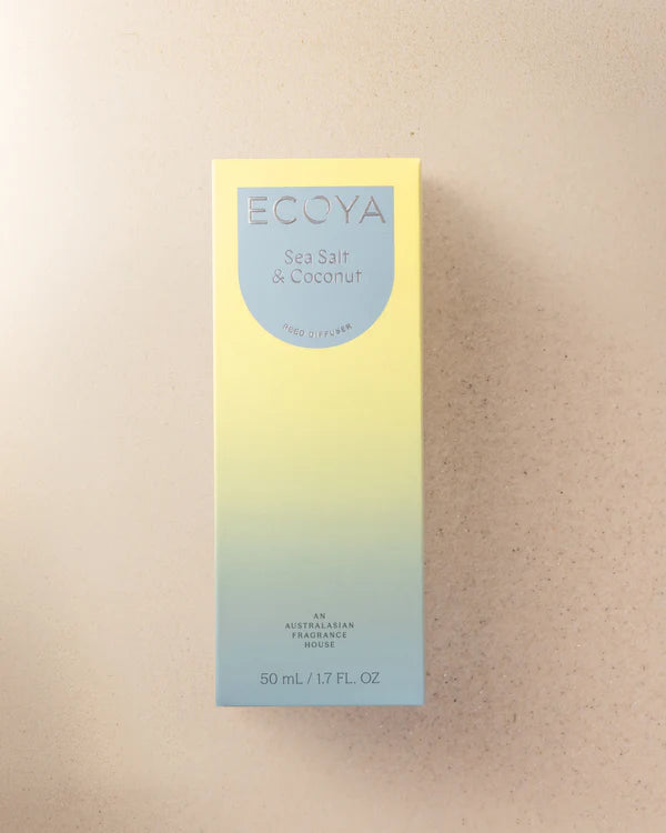 ECOYA Seasalt & Coconut Mini Reed Diffuser 50ml