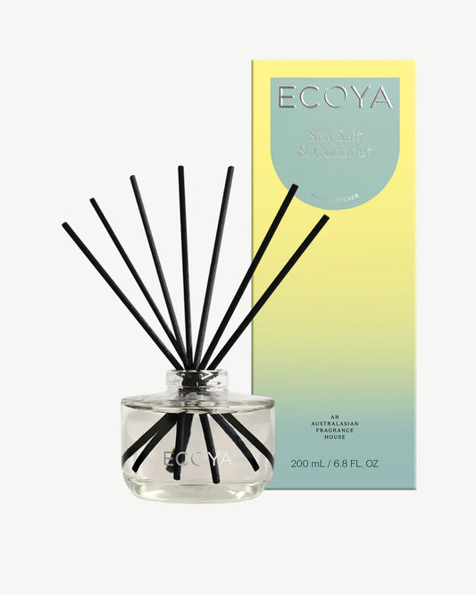 ECOYA Seasalt & Coconut Reed Diffuser 200ml