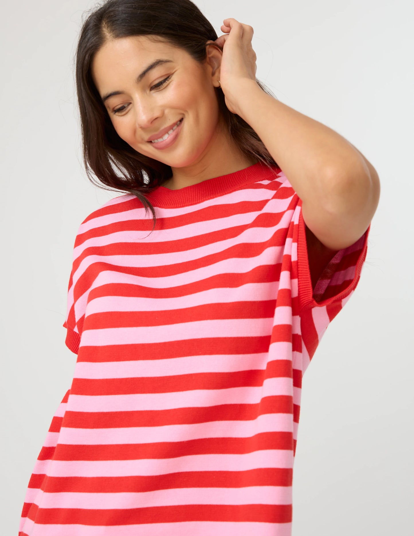 STELLA & GEMMA Gwen Tee - Pink/Red