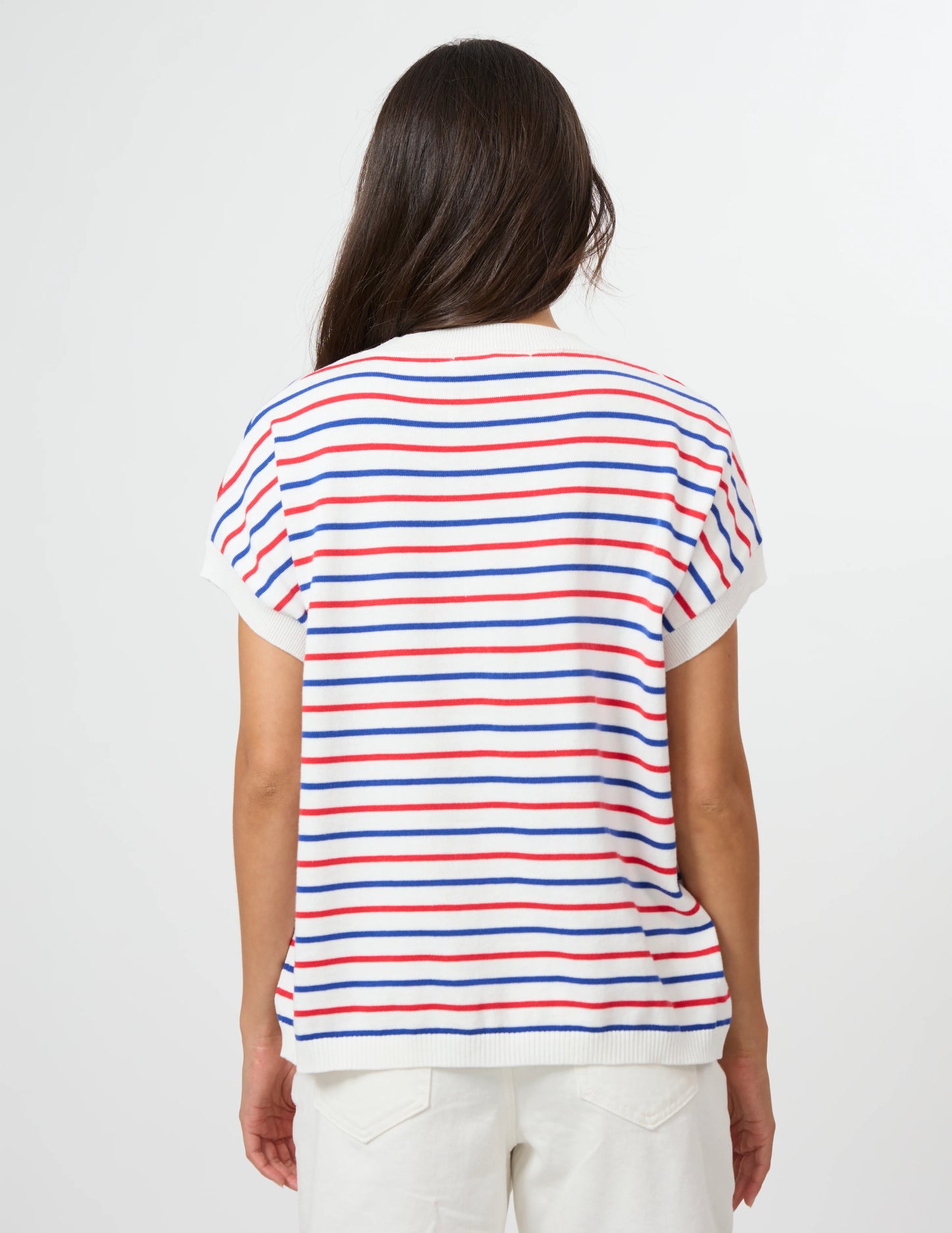 STELLA & GEMMA Gwen Tee - Milk/Red/Cobalt