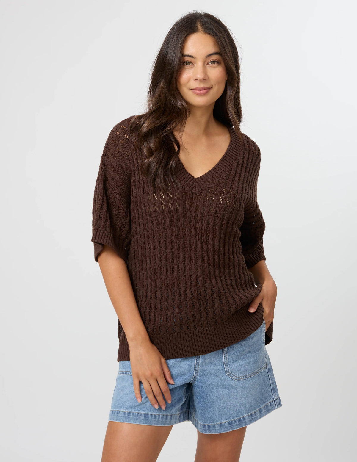 STELLA & GEMMA Tierra Knit - Coffee Bean