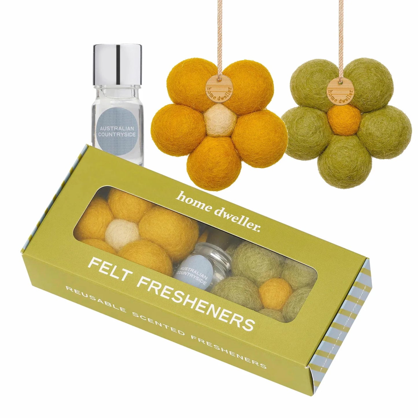 HOME DWELLER Felt Fresheners - Australian Countryside
