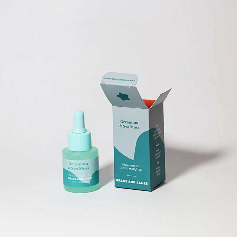 BLOOM Felt Air Freshner Set - Geranium & Sea Moss