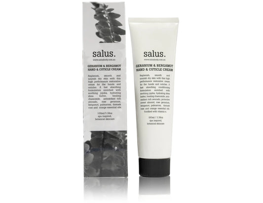 SALUS GERANIUM & BERGAMOT HAND CREAM 100ml