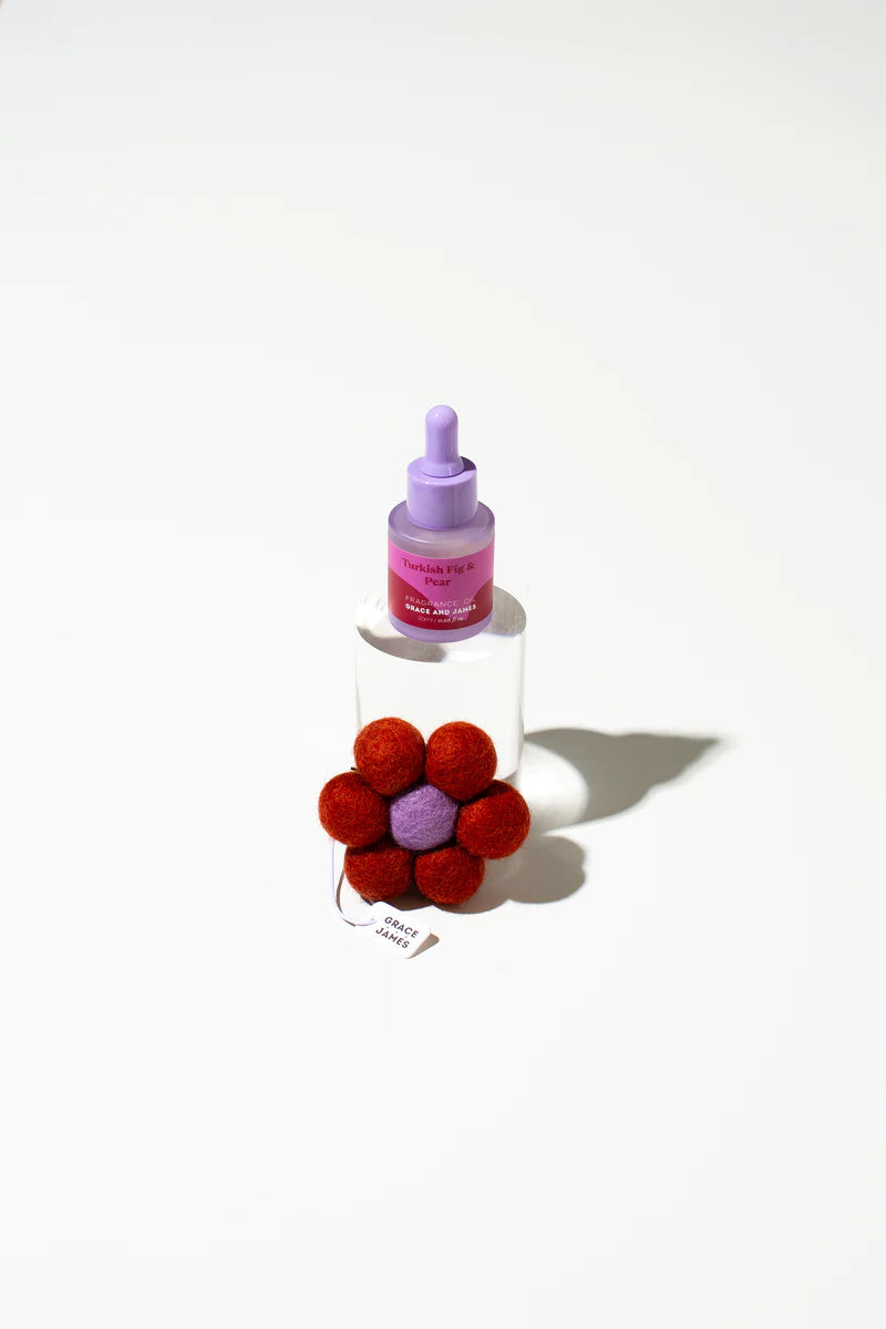 BLOOM Felt Air Freshner Set - Turkish Fig & Pear