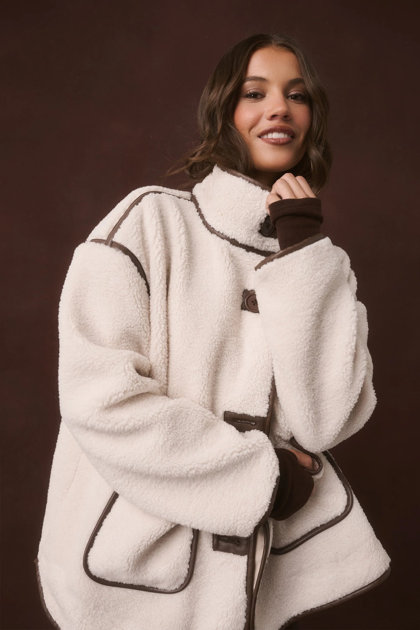 CARTEL & WILLOW Micah Jacket - Cream