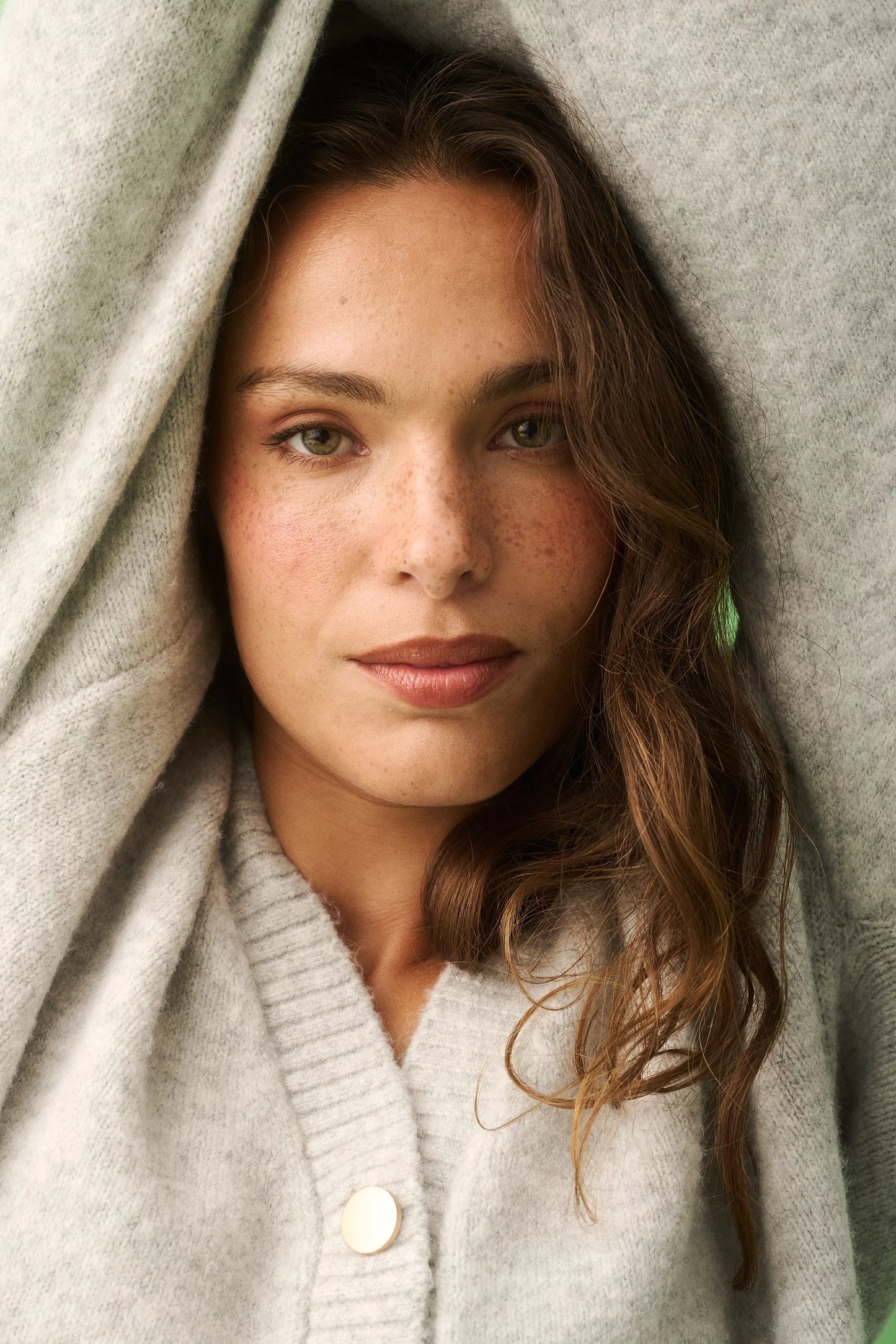 CARTEL & WILLOW Adela Knit - Grey Marle