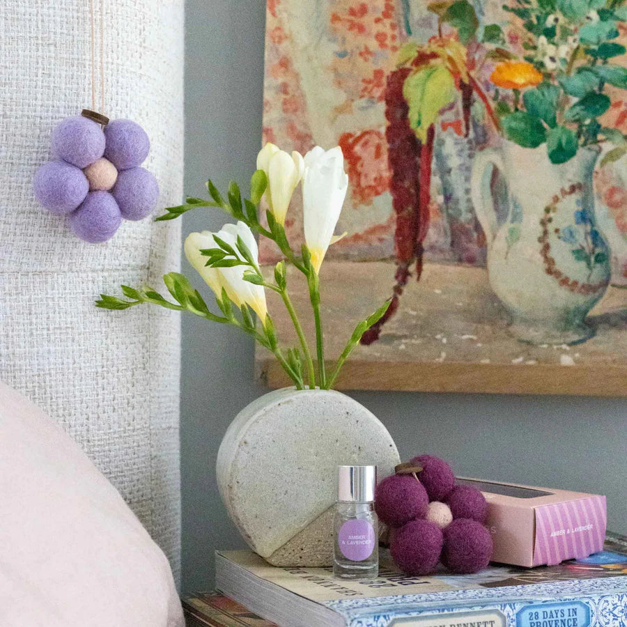 HOME DWELLER Felt Fresheners - Amber & Lavender