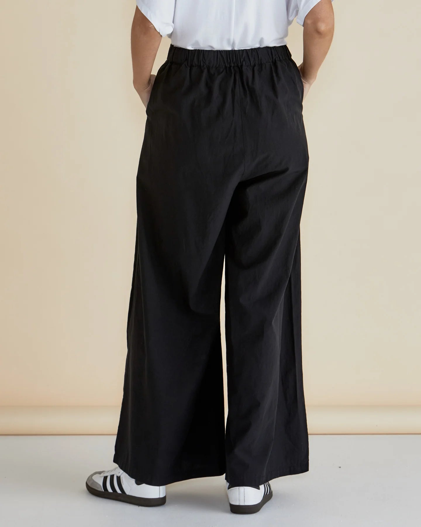 BETTY BASICS Wendy Wide Leg Pant - Black