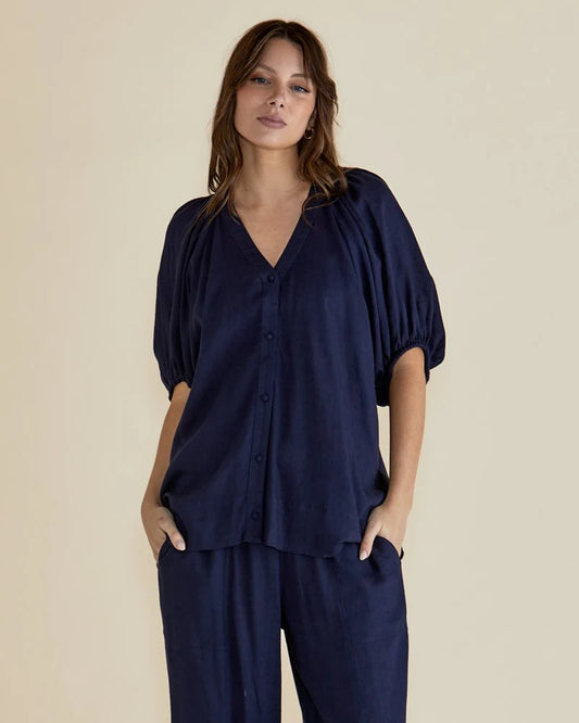 BETTY BASICS Asher Blouse