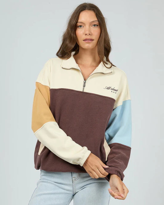 AAE Libby 1/4 Zip - Multicoloured