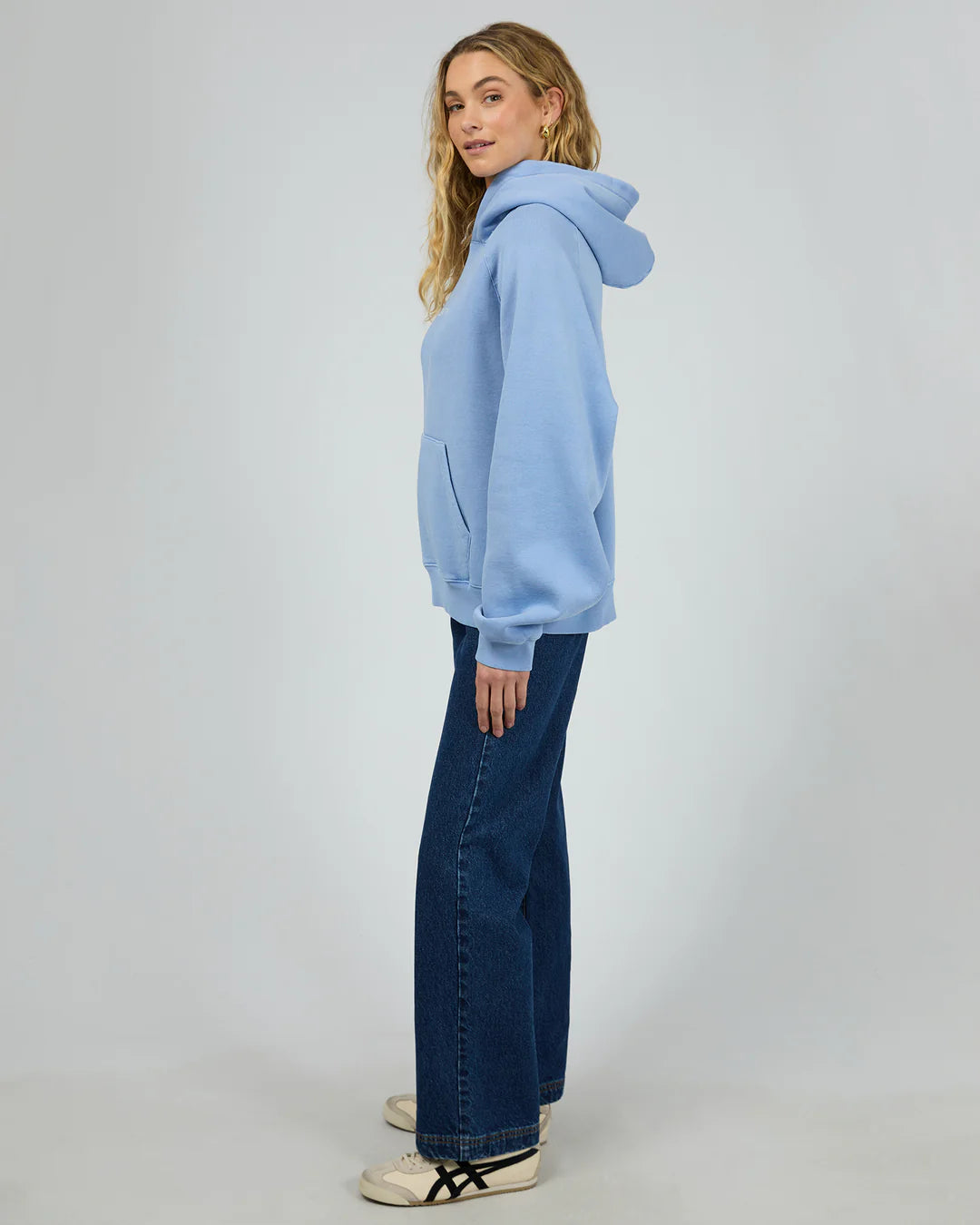 SILENT THEORY - LOGO HOODIE - Light Blue