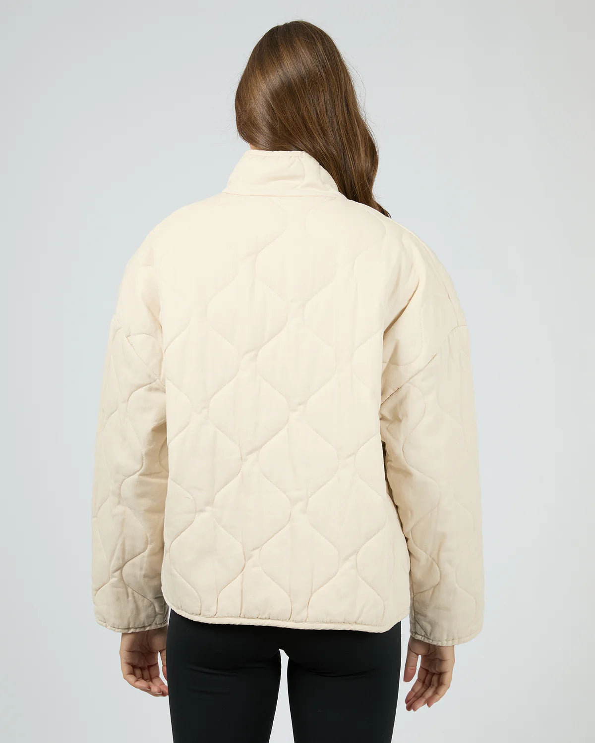AAE Pasadena Quilted Jacket - Vanilla
