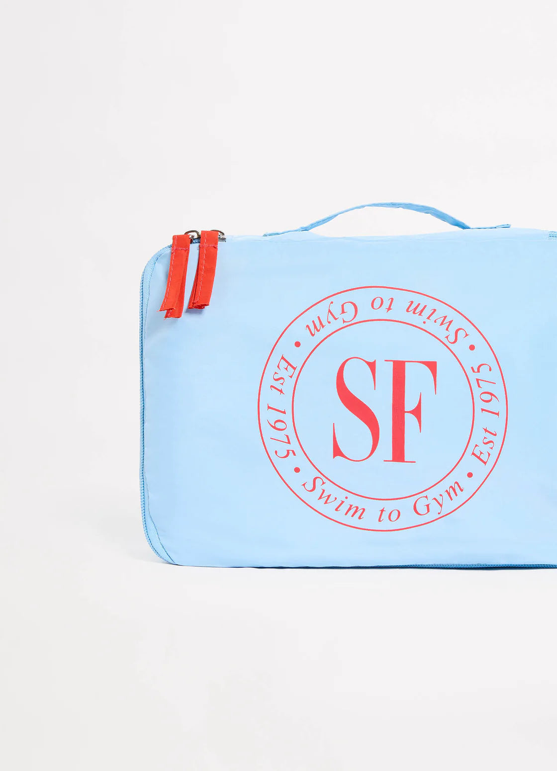 SEAFOLLY Foldable packing cubes Powder Blue - set of 3