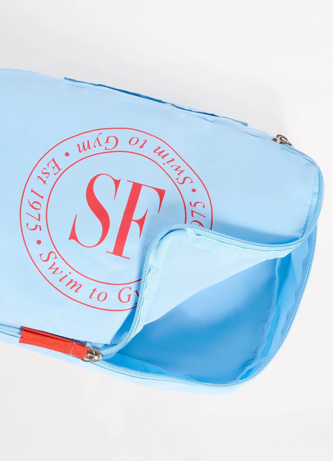 SEAFOLLY Foldable packing cubes Powder Blue - set of 3