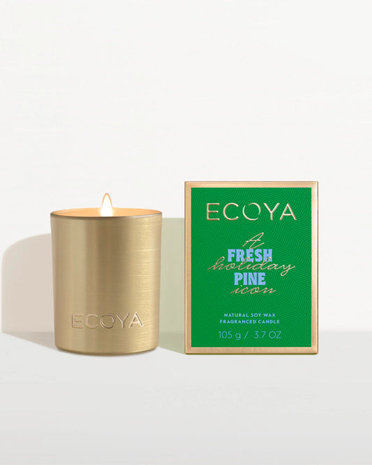 ECOYA Mini Goldie Candle - Fresh Pine