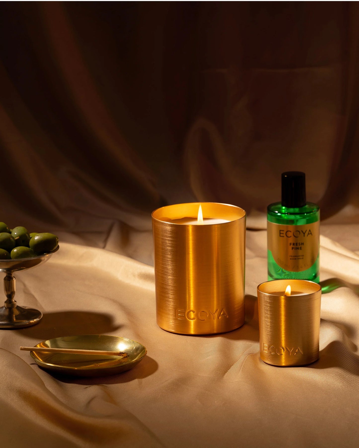 ECOYA Mini Goldie Candle - Fresh Pine