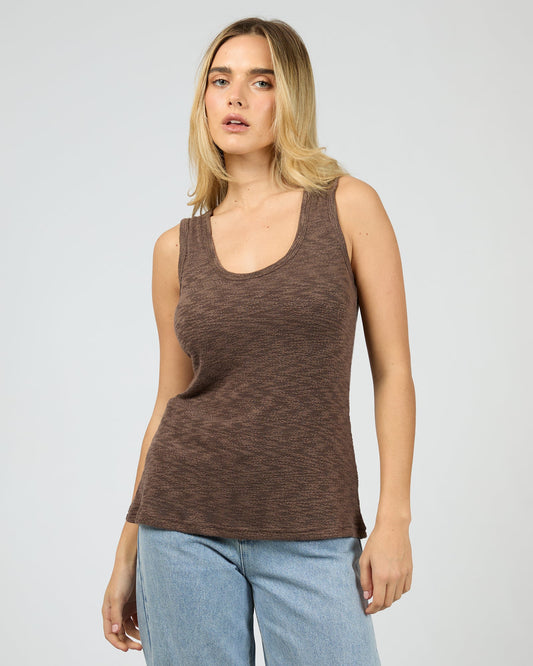 SILENT THEORY Leonie Tank - Brown