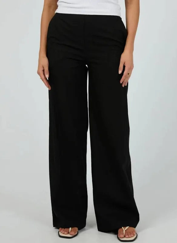 SILENT THEORY Tallow Pant - Black