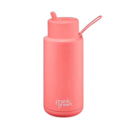 LIMITED EDITION CERAMIC REUSABLE BOTTLE (1L) - SWEET PEACH