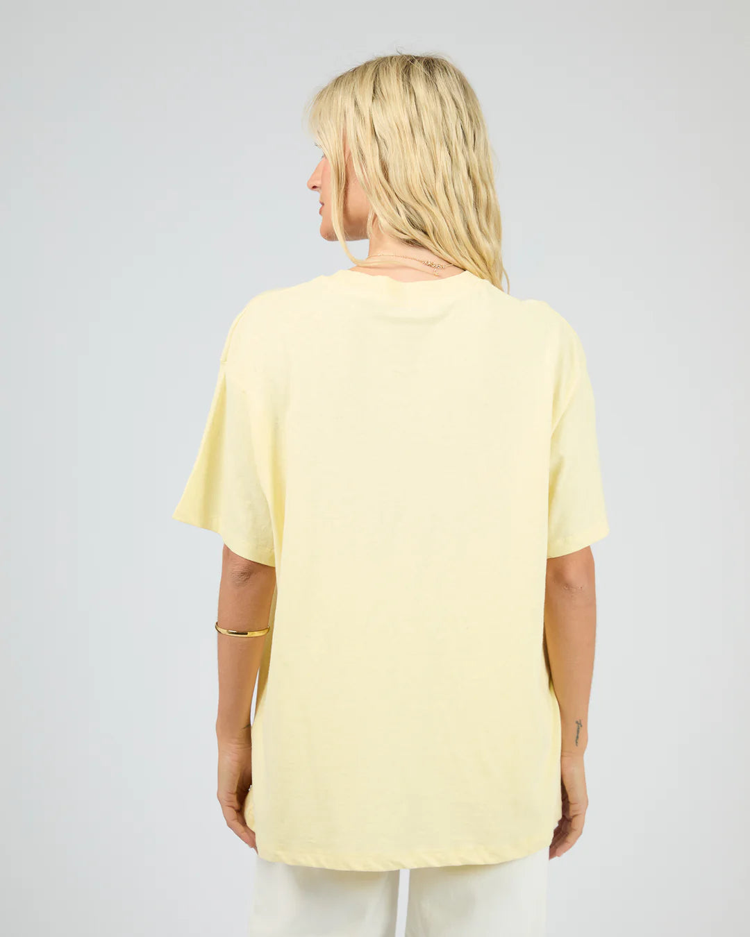 ALL ABOUT EVE Palermo Relaxed Tee - Yellow