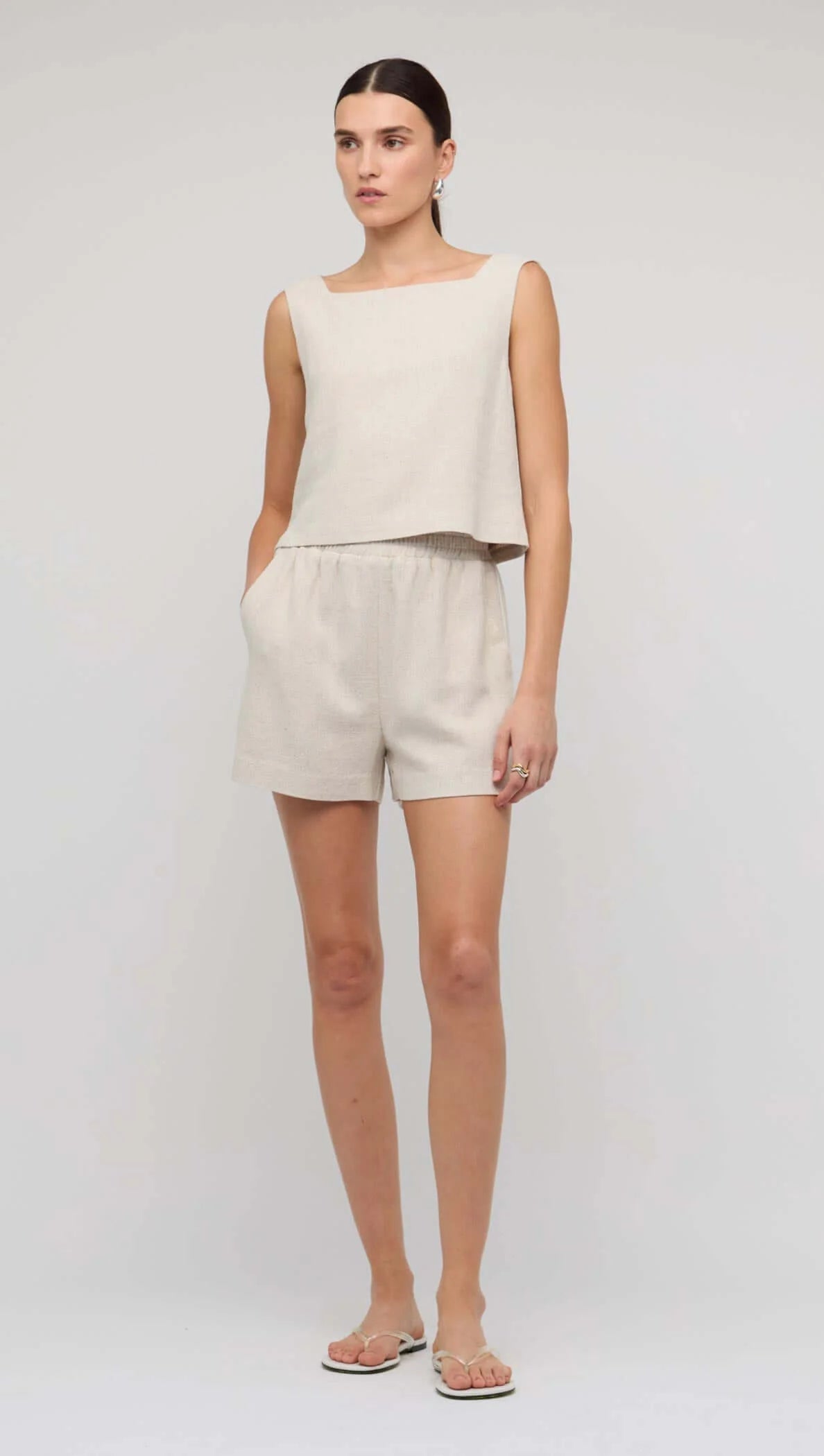 STAPLE THE LABEL Sienna V Back Top